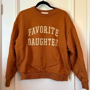 Favorite Daughter Crewneck Sz. XS
